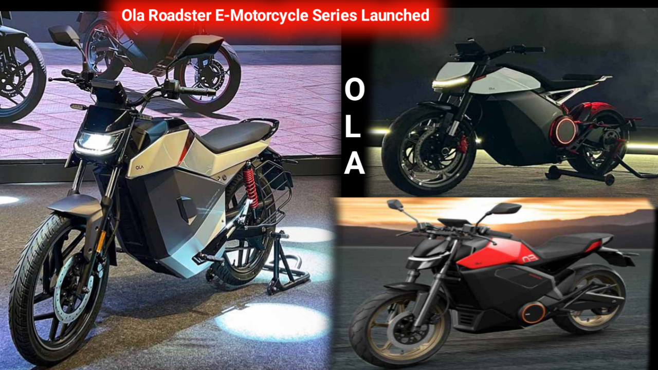 Ola Roadster E-Motorcycle Series launched: Starting at Rs 75,000, range up to 579 km!